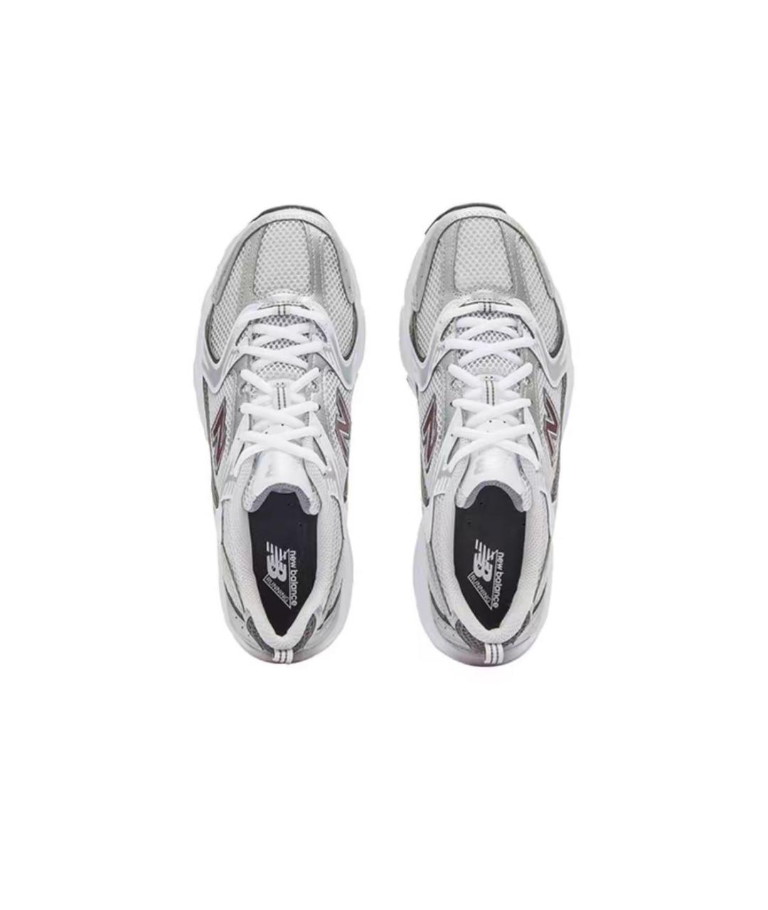 NEW BALANCE Серые синтетические кроссовки, фото 3