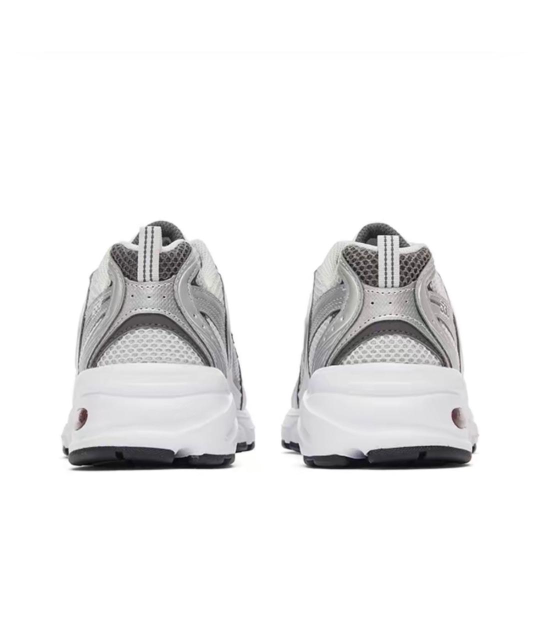 NEW BALANCE Серые синтетические кроссовки, фото 4