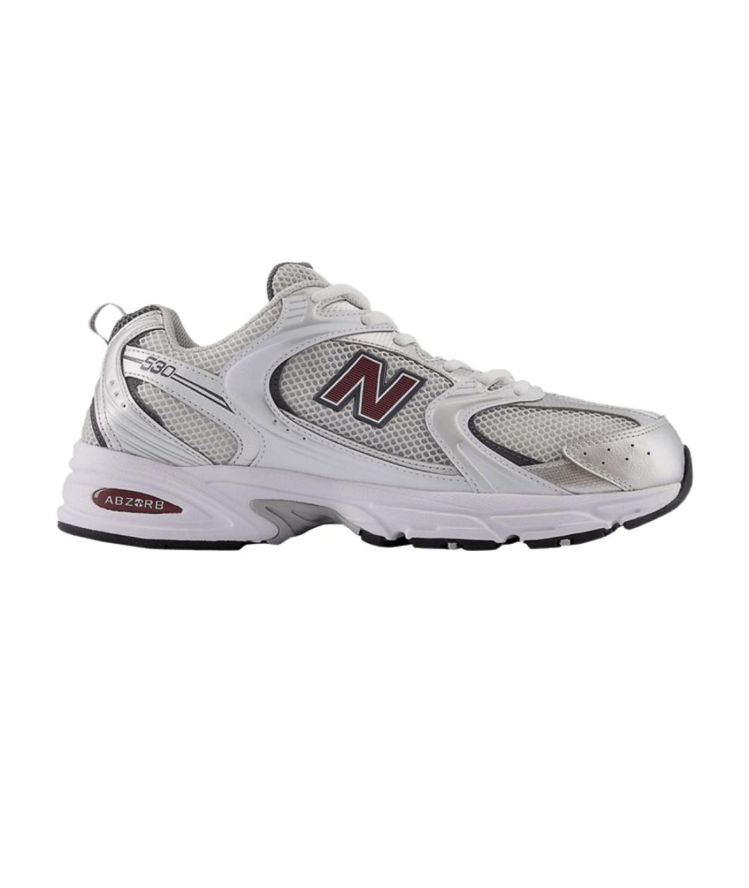 NEW BALANCE Серые синтетические кроссовки, фото 5