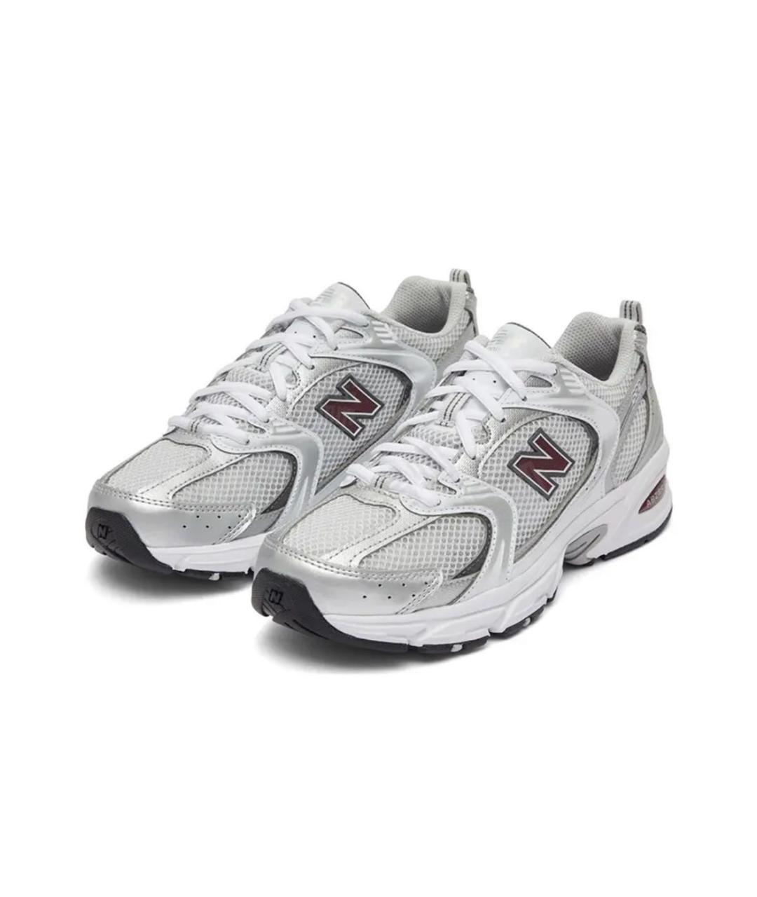 NEW BALANCE Серые синтетические кроссовки, фото 2