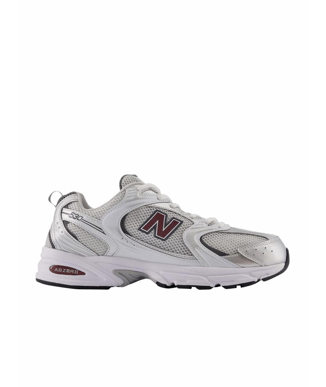 NEW BALANCE Серые синтетические кроссовки, фото 1