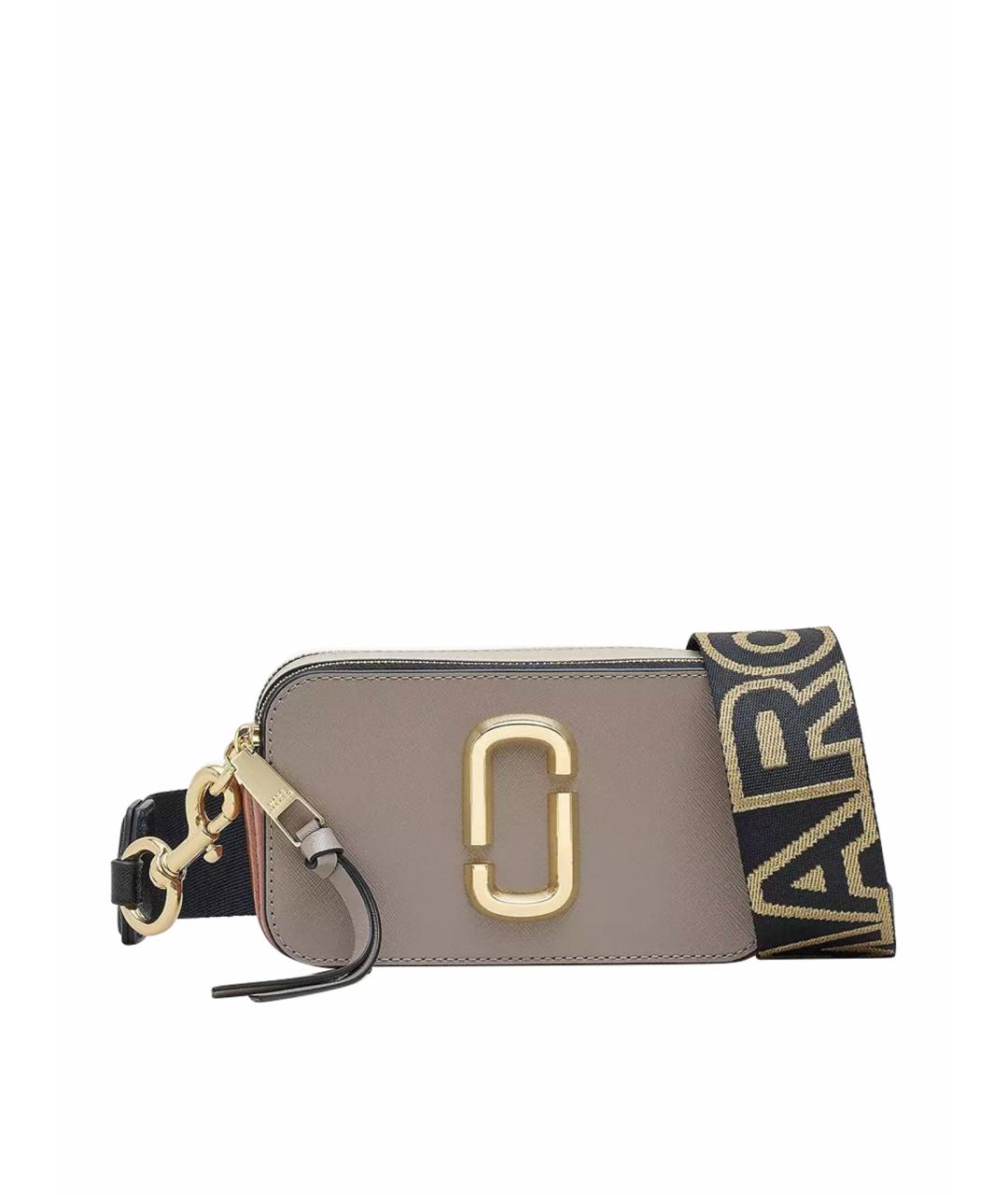 MARC JACOBS Бежевая кожаная сумка через плечо, фото 1