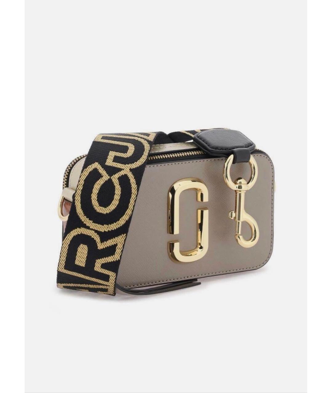 MARC JACOBS Бежевая кожаная сумка через плечо, фото 2