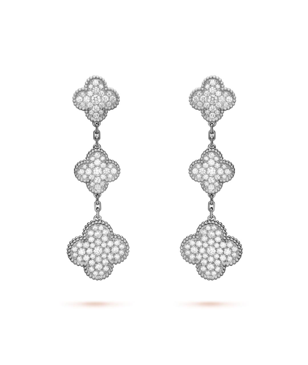 VAN CLEEF & ARPELS Серьги из белого золота, фото 4
