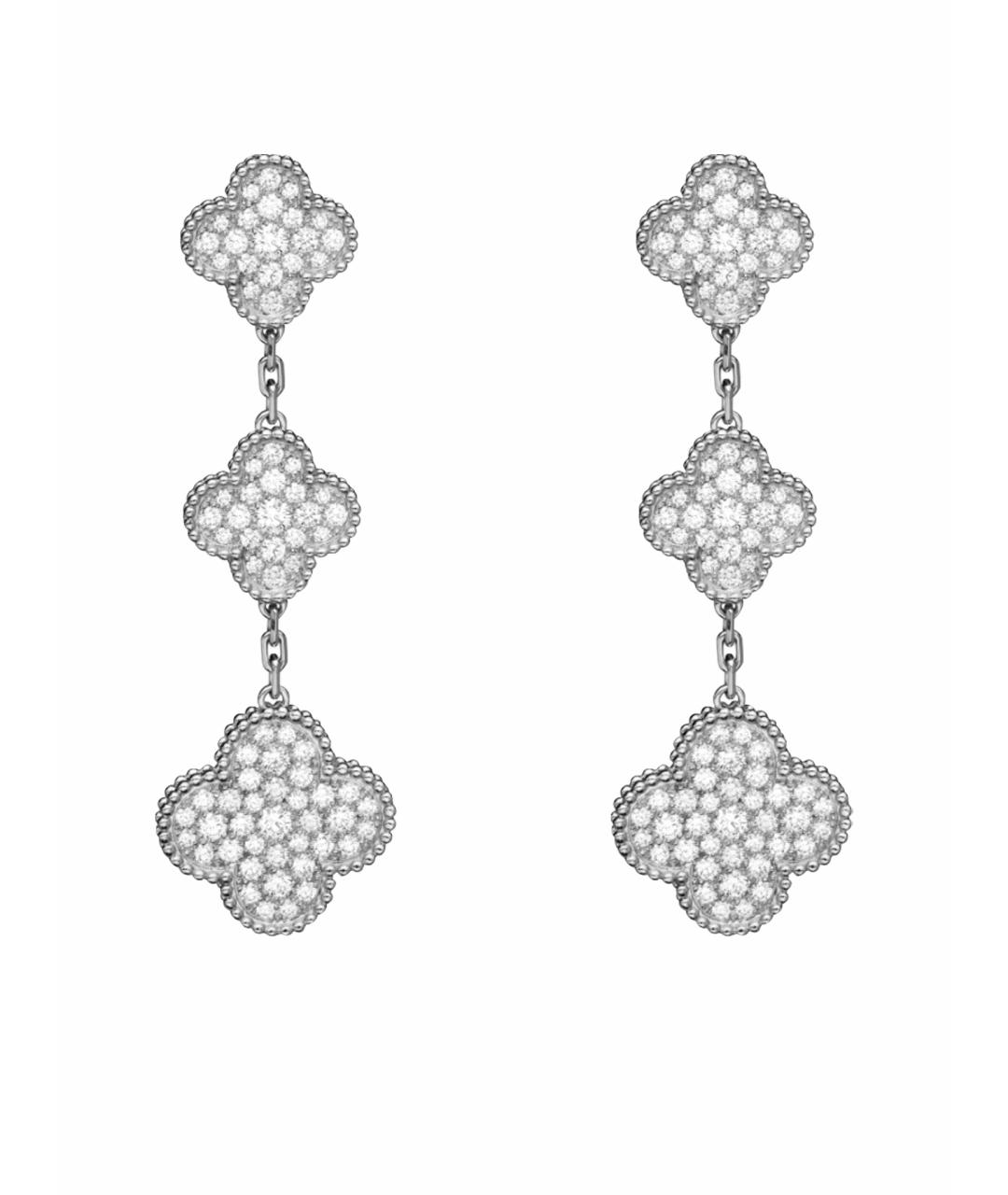 VAN CLEEF & ARPELS Серьги из белого золота, фото 1