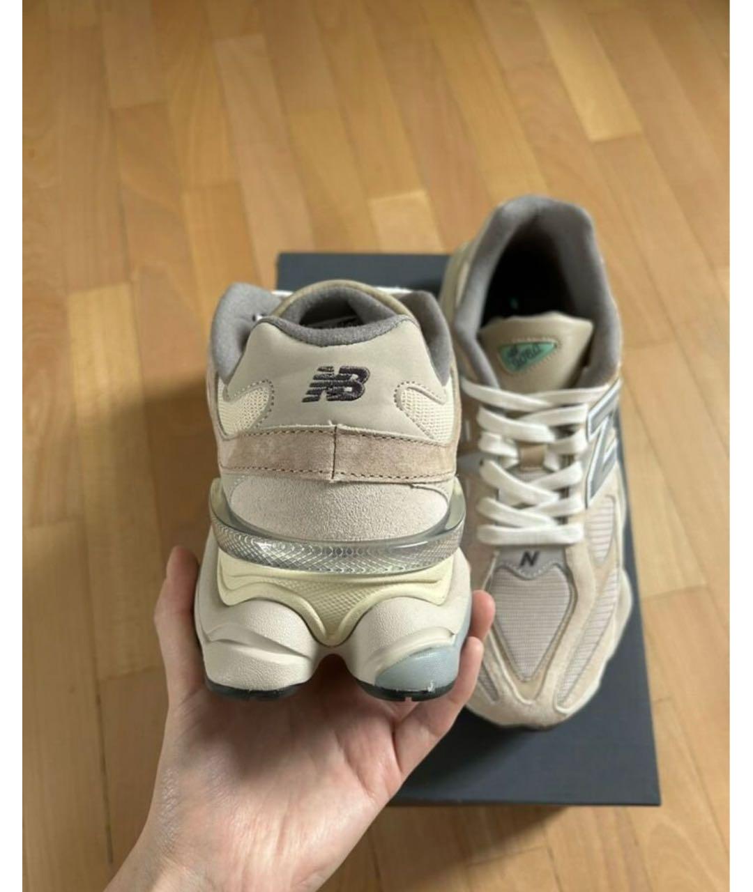 NEW BALANCE Бежевые низкие кроссовки / кеды, фото 6