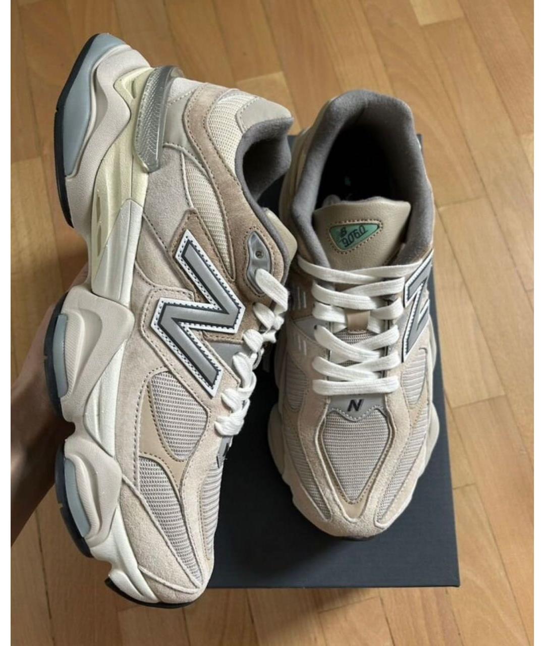 NEW BALANCE Бежевые низкие кроссовки / кеды, фото 3