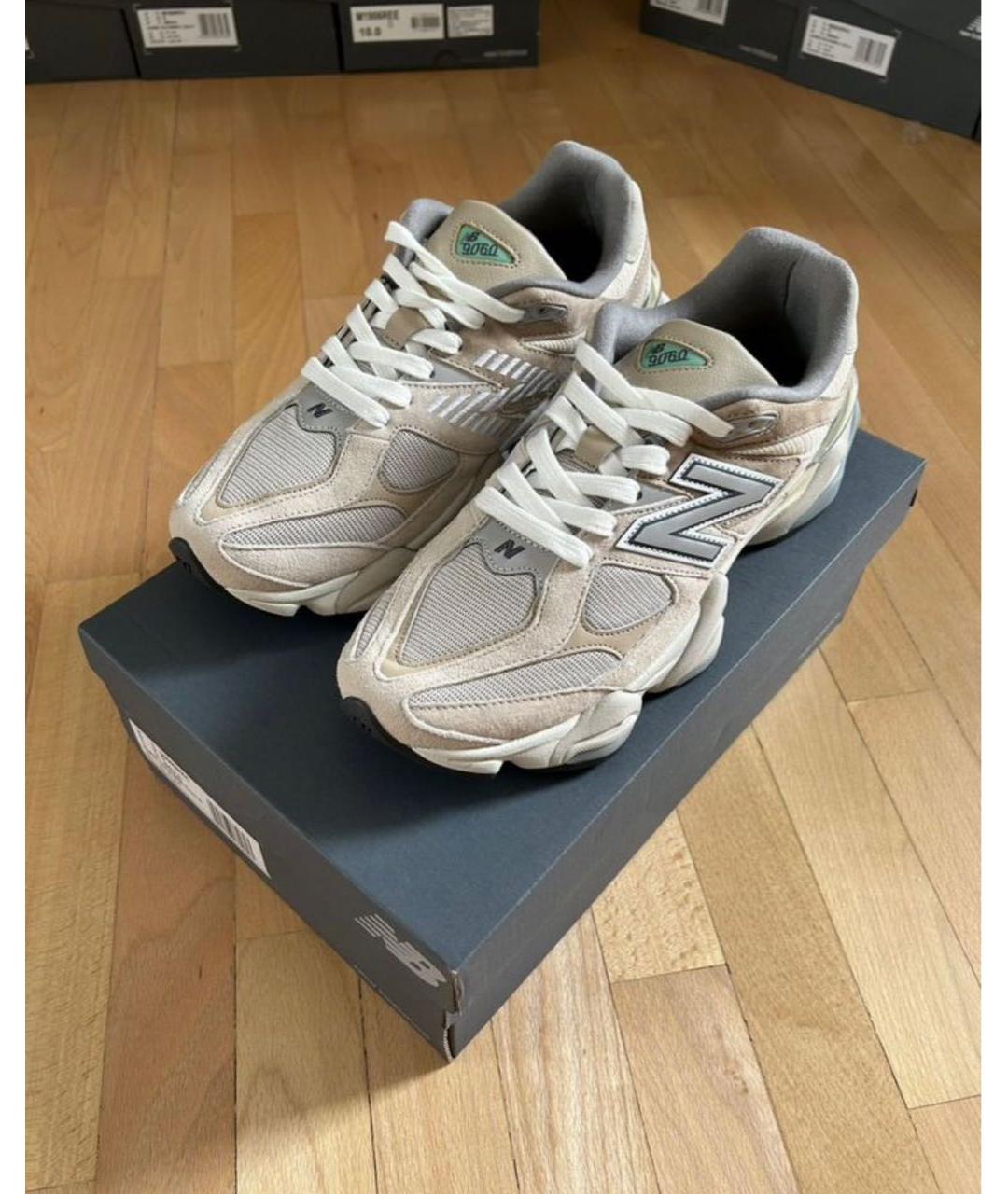 NEW BALANCE Бежевые низкие кроссовки / кеды, фото 2
