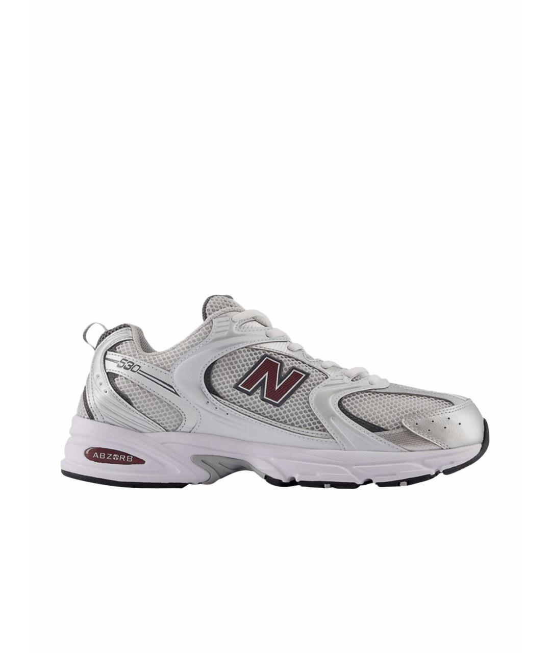 NEW BALANCE Серые синтетические кроссовки, фото 1
