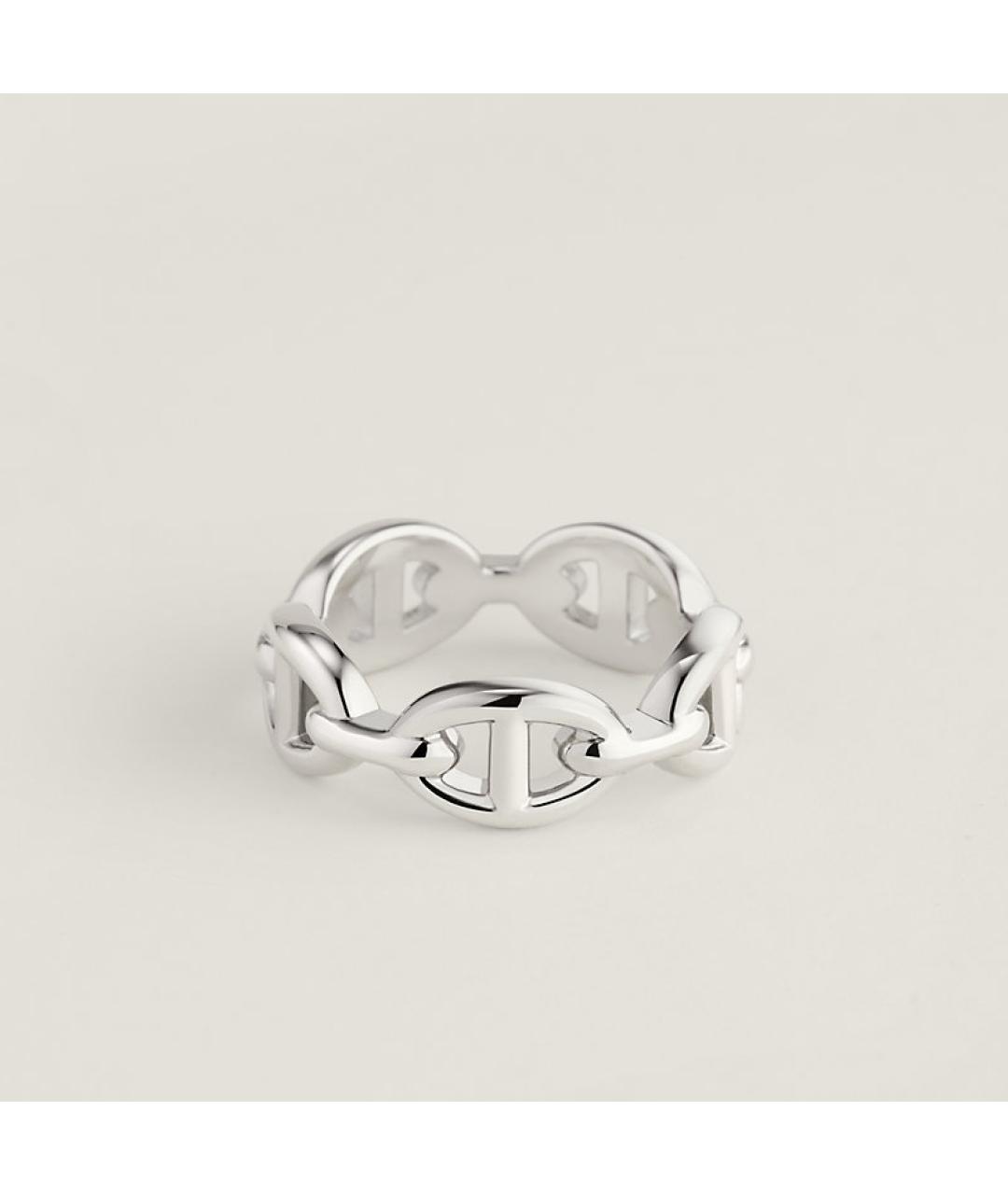 HERMES Серебряное серебряное кольцо, фото 3