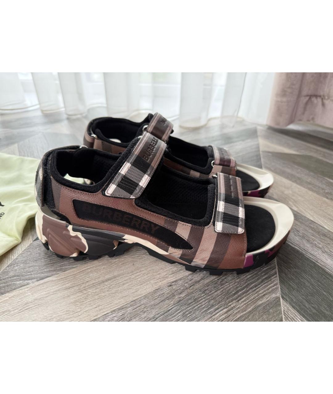 BURBERRY Мульти сандалии, фото 9