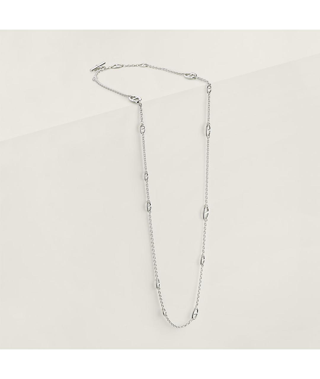 HERMES Серебряная серебряная цепочка, фото 3