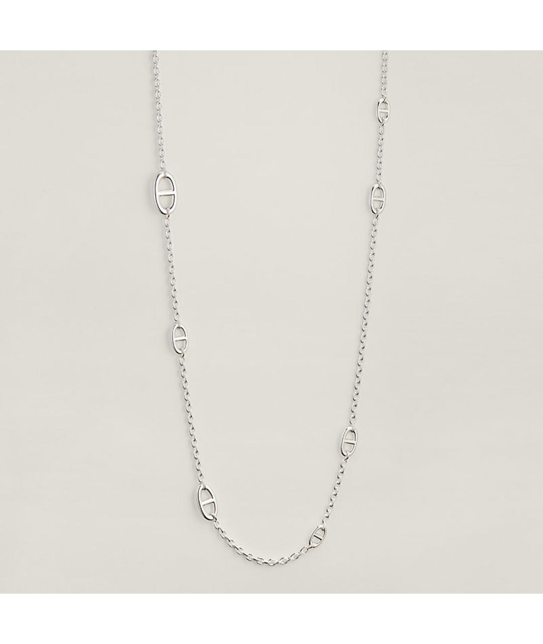 HERMES Серебряная серебряная цепочка, фото 2