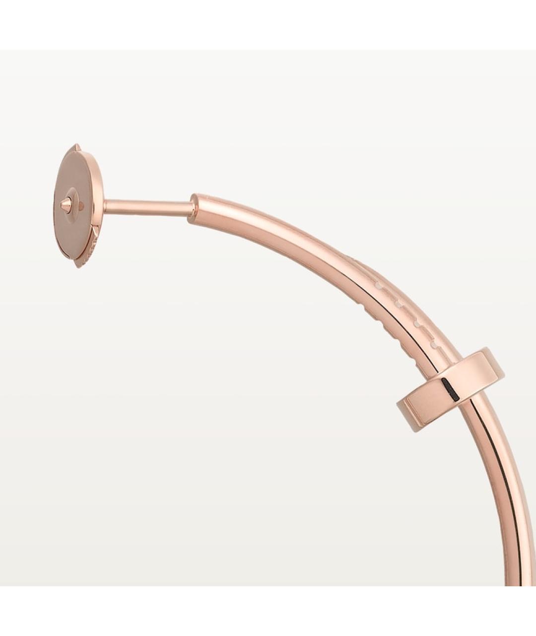 CARTIER Золотые серьги из розового золота, фото 3