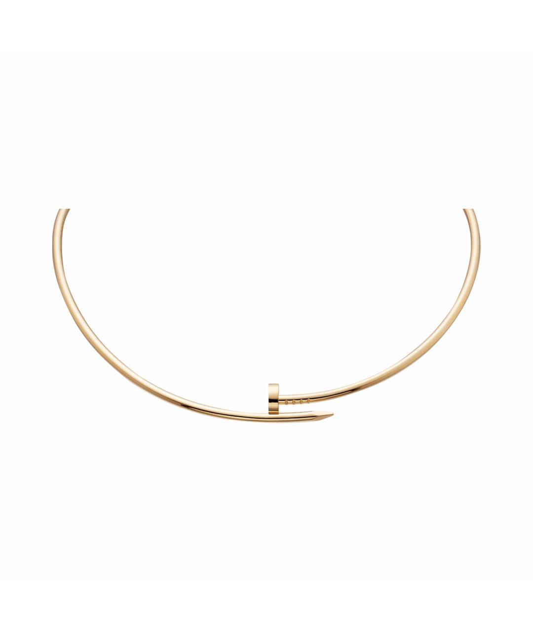 CARTIER Золотое колье из желтого золота, фото 1