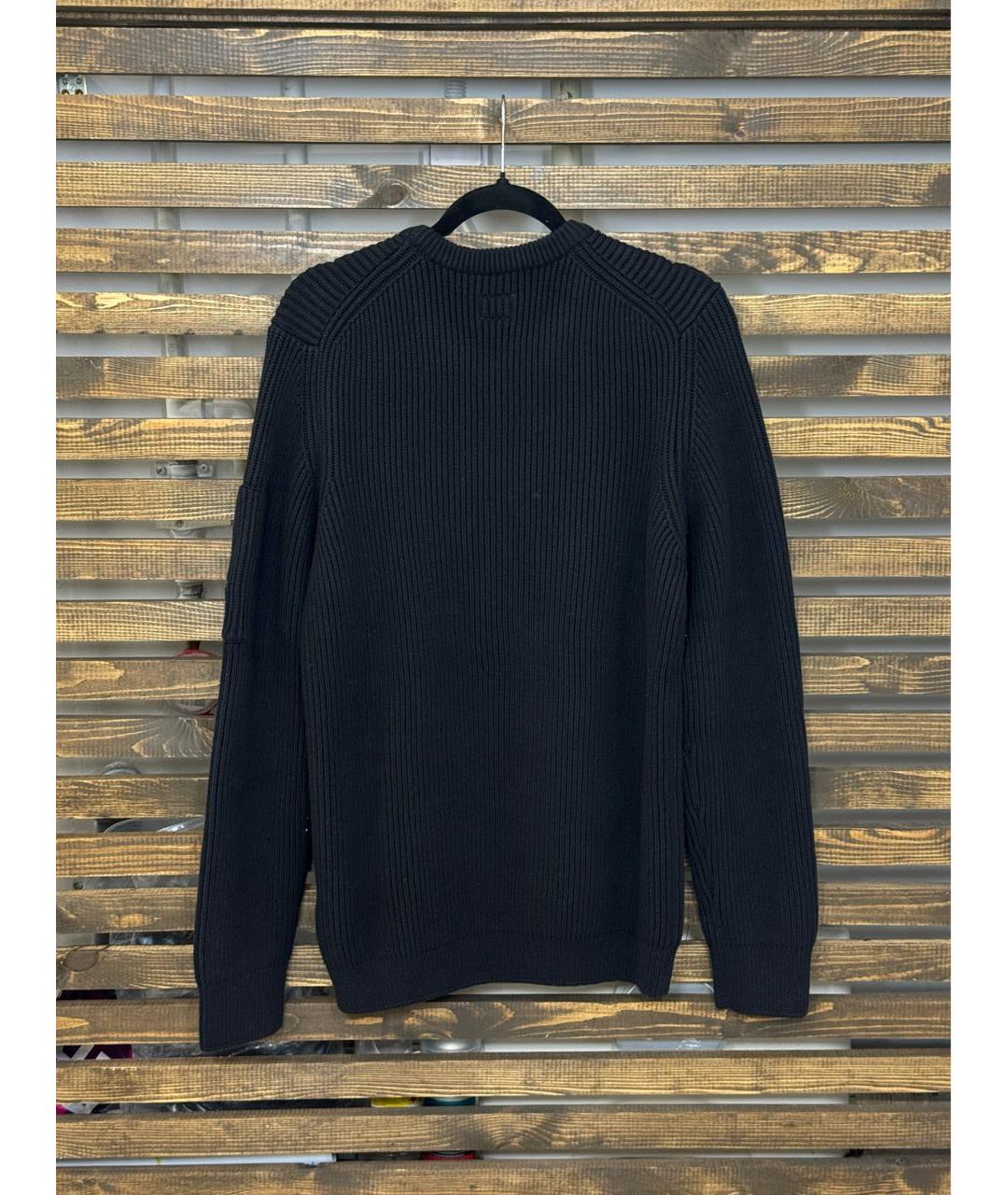 CP COMPANY Черный шерстяной джемпер / свитер, фото 2