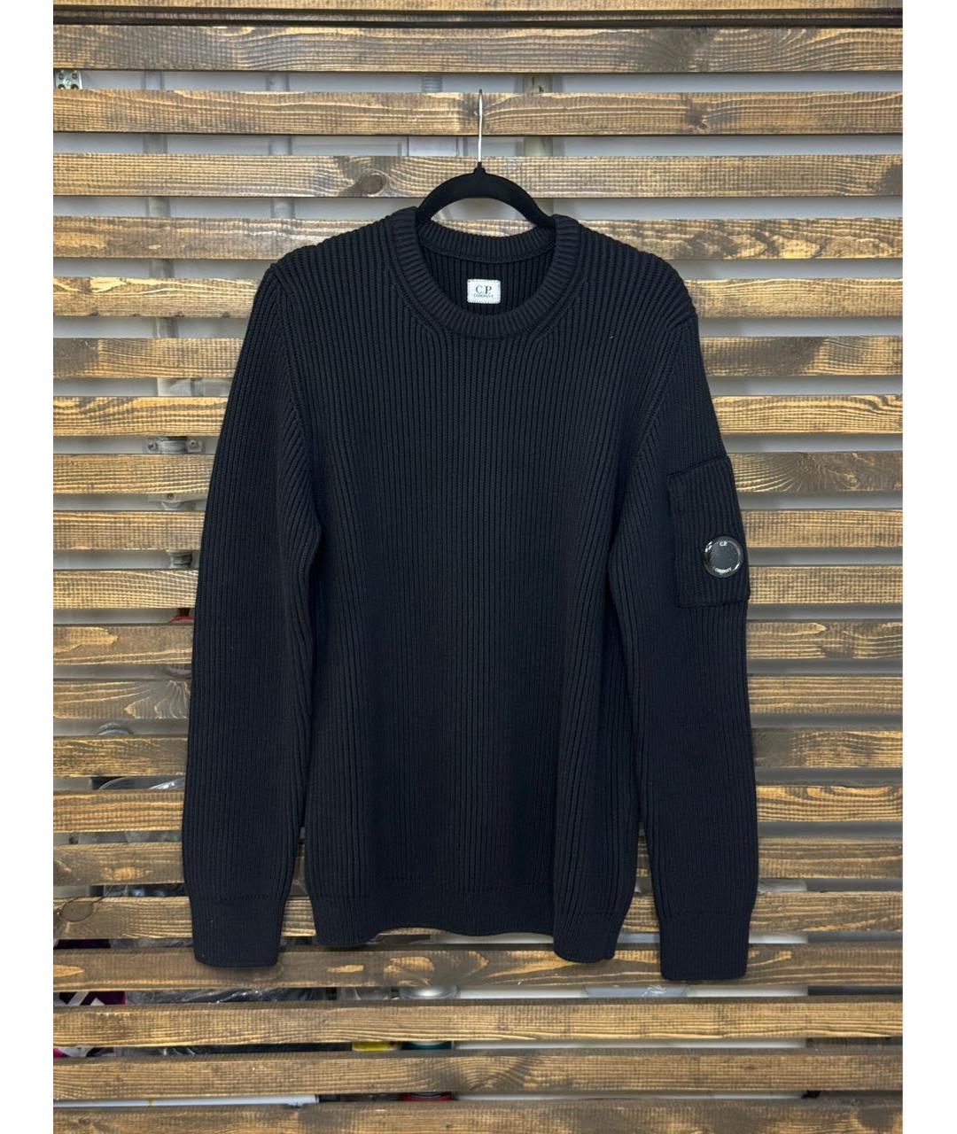CP COMPANY Черный шерстяной джемпер / свитер, фото 6