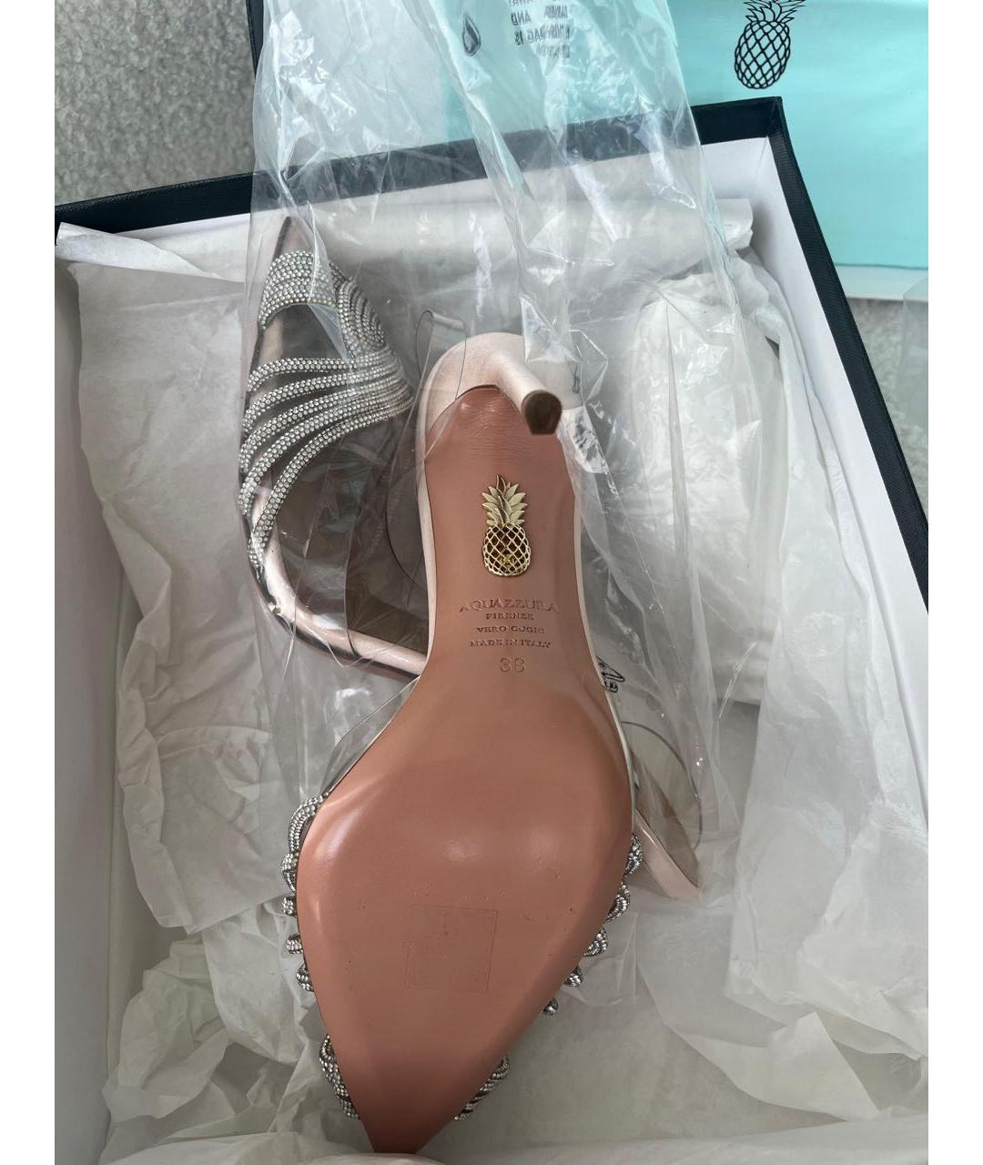 AQUAZZURA Коралловые туфли, фото 6