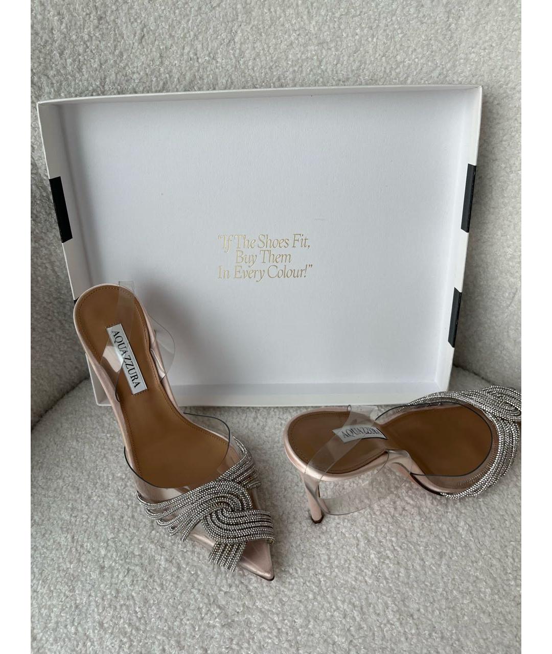 AQUAZZURA Коралловые туфли, фото 2