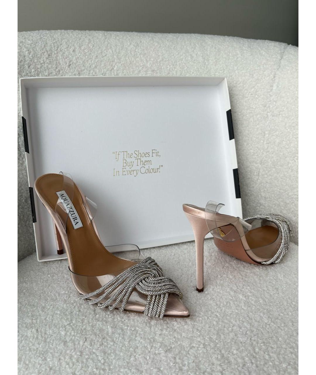 AQUAZZURA Коралловые туфли, фото 3