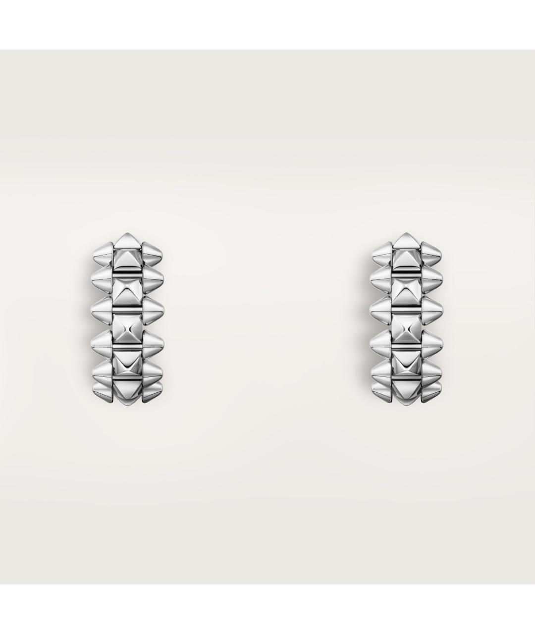 CARTIER Серьги из белого золота, фото 2