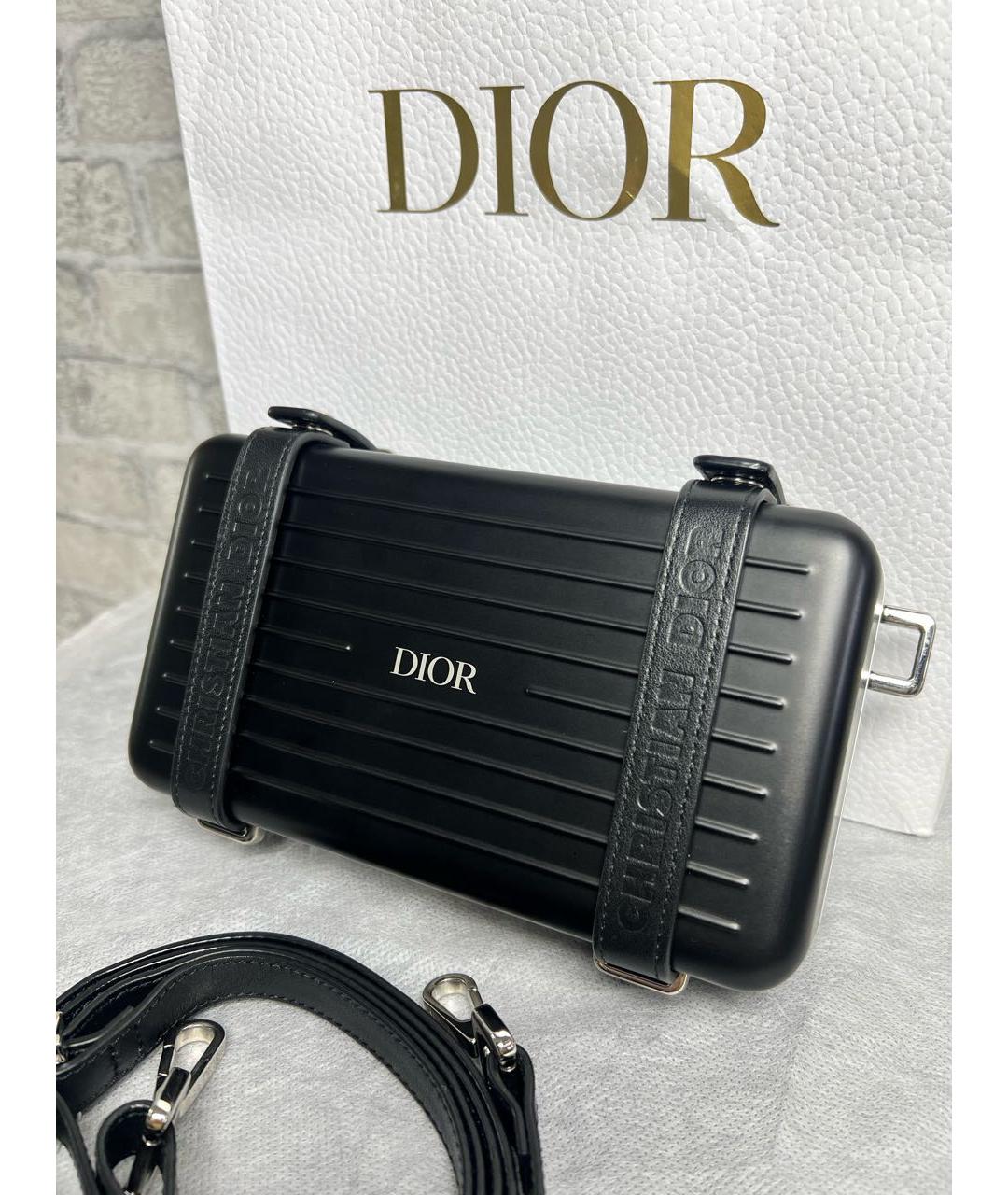 CHRISTIAN DIOR Черная сумка на плечо, фото 2
