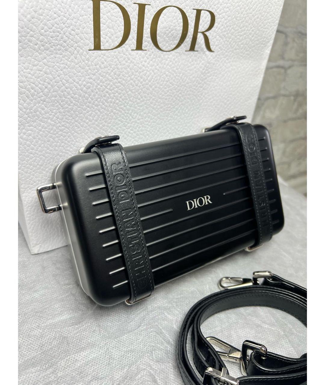 CHRISTIAN DIOR Черная сумка на плечо, фото 3