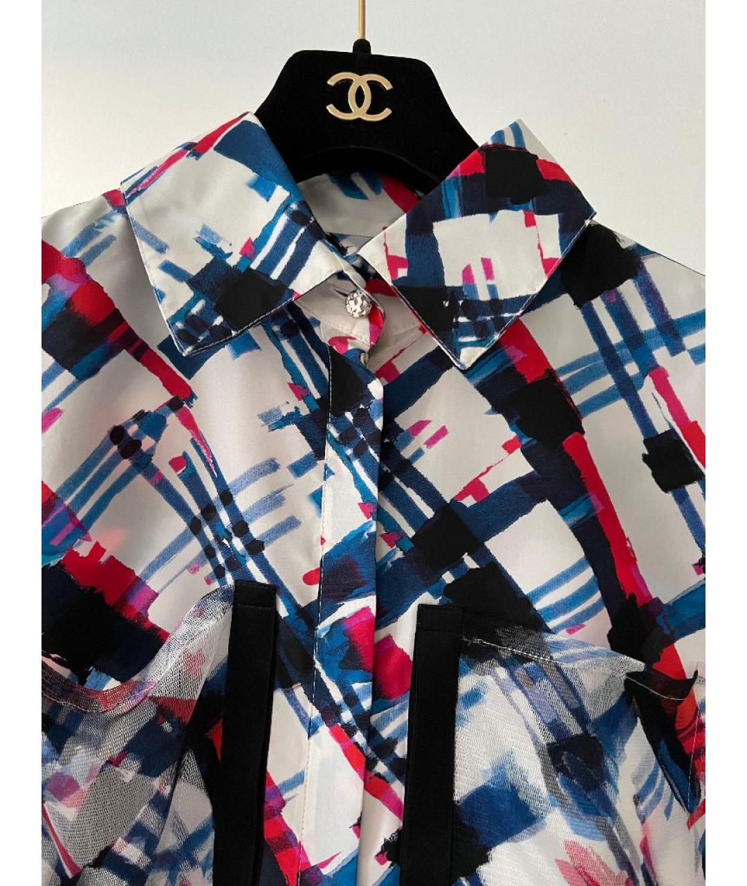 CHANEL Мульти хлопковая рубашка, фото 3