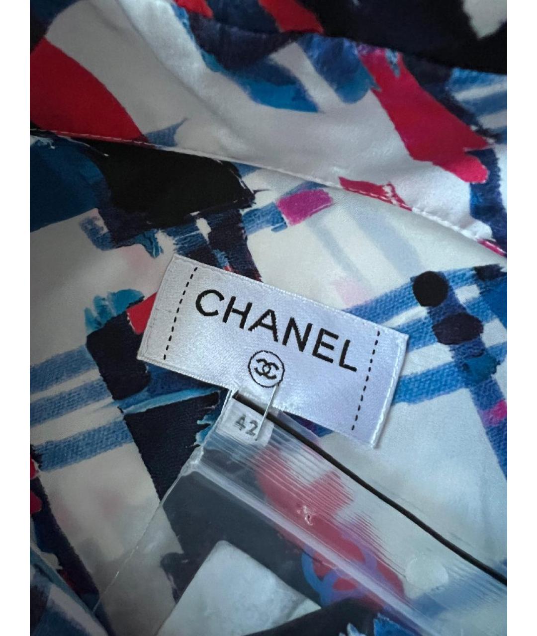 CHANEL Мульти хлопковая рубашка, фото 8