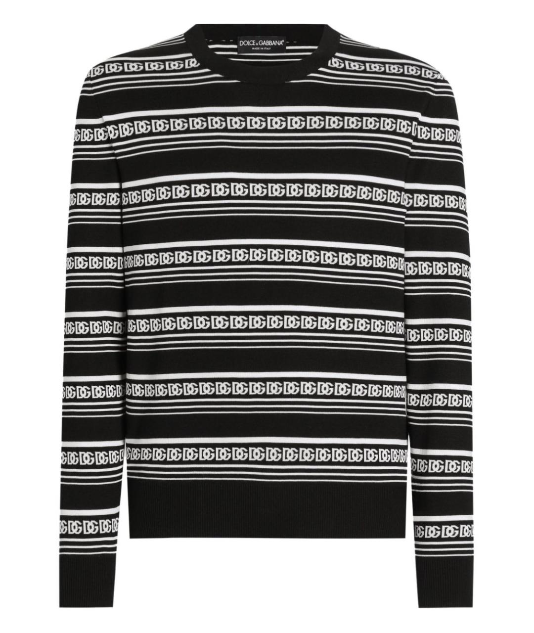 DOLCE&GABBANA Черный джемпер / свитер, фото 1