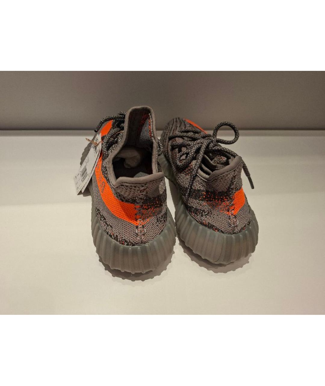 ADIDAS Серые текстильные кроссовки, фото 3