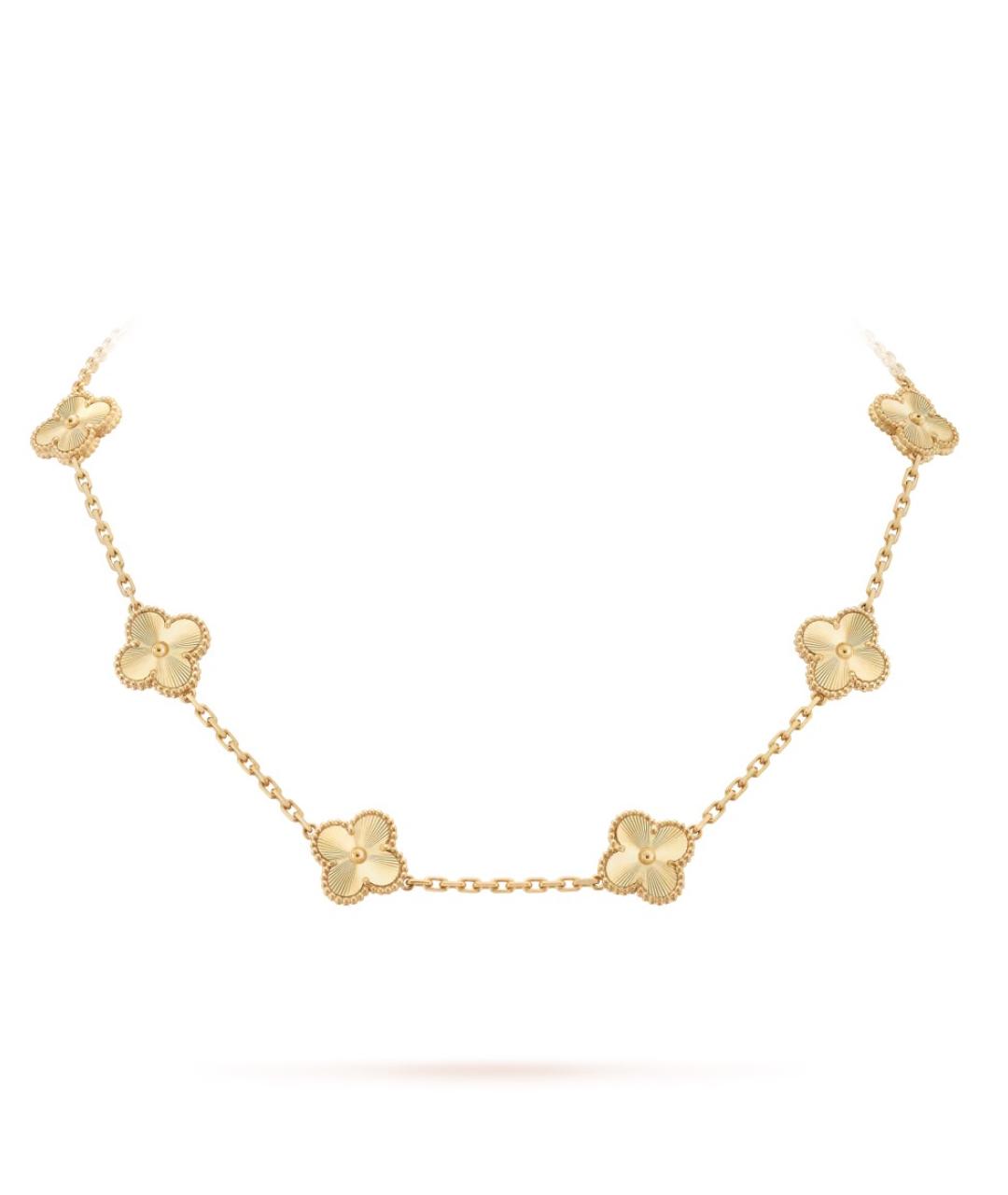 VAN CLEEF & ARPELS Золотое колье из желтого золота, фото 2