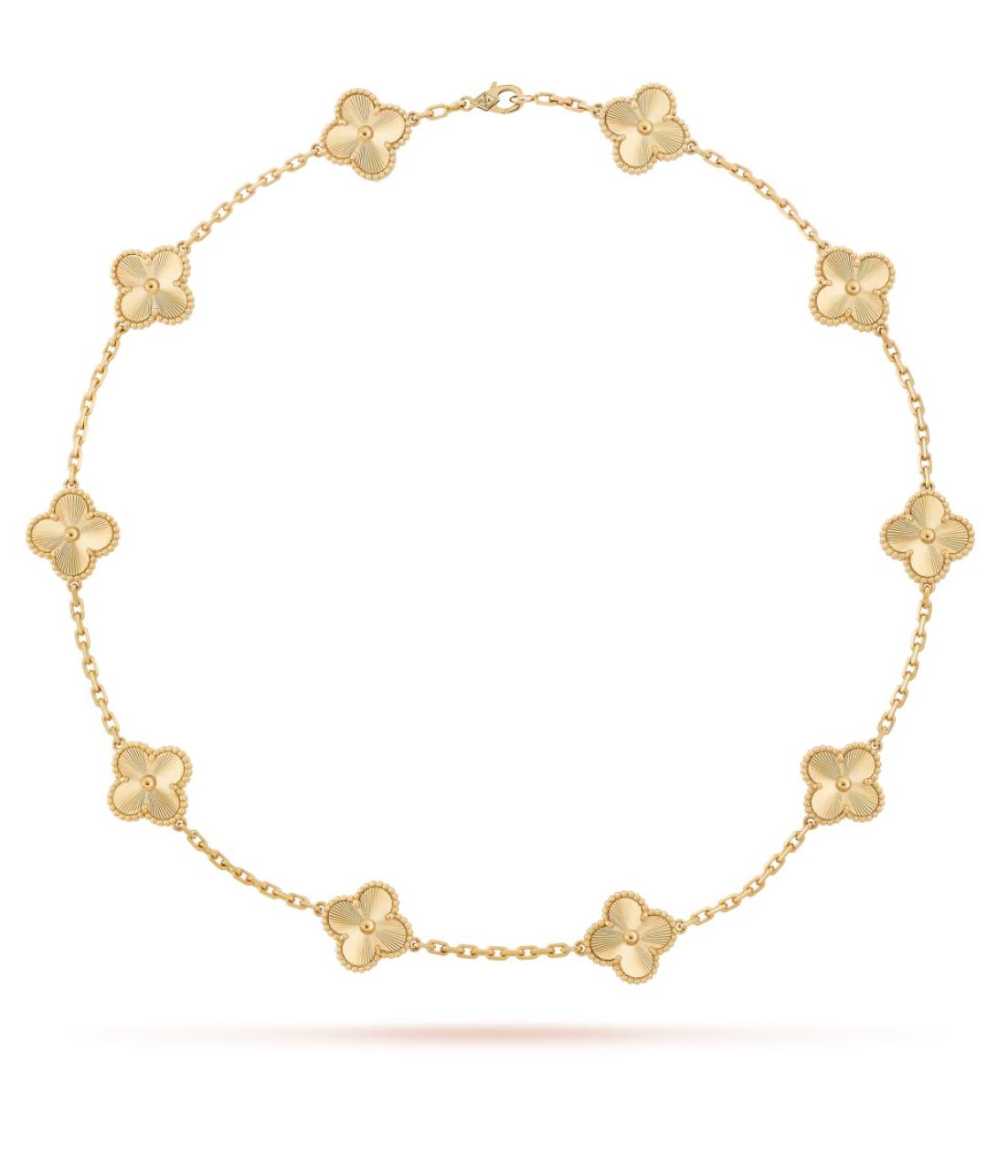 VAN CLEEF & ARPELS Золотое колье из желтого золота, фото 4