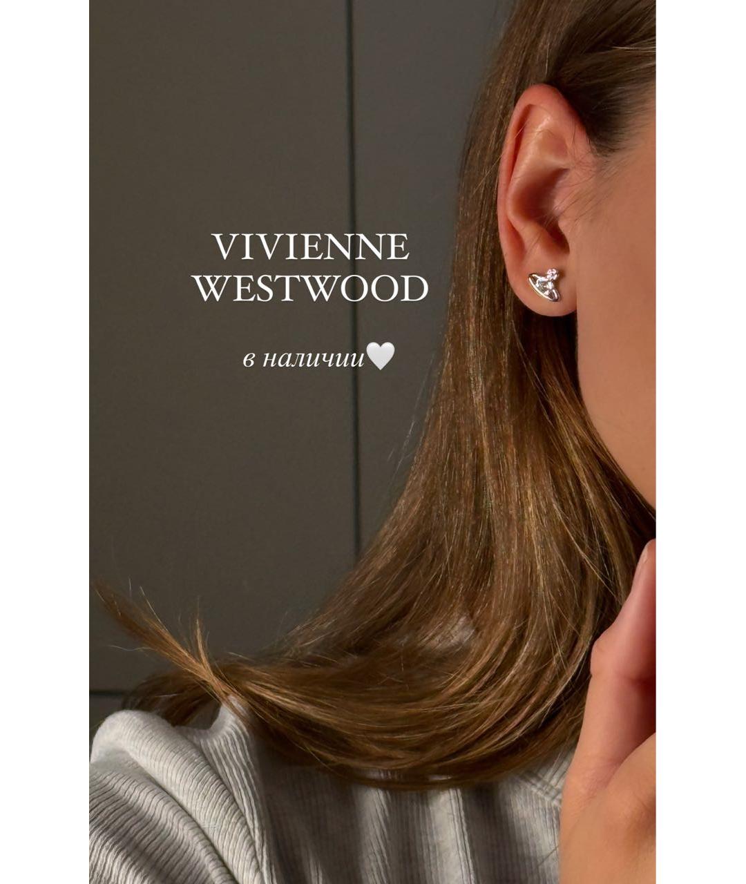 VIVIENNE WESTWOOD Латунные серьги, фото 2