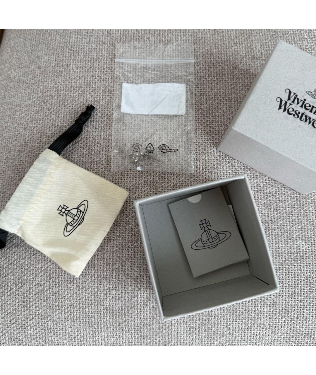VIVIENNE WESTWOOD Латунные серьги, фото 4