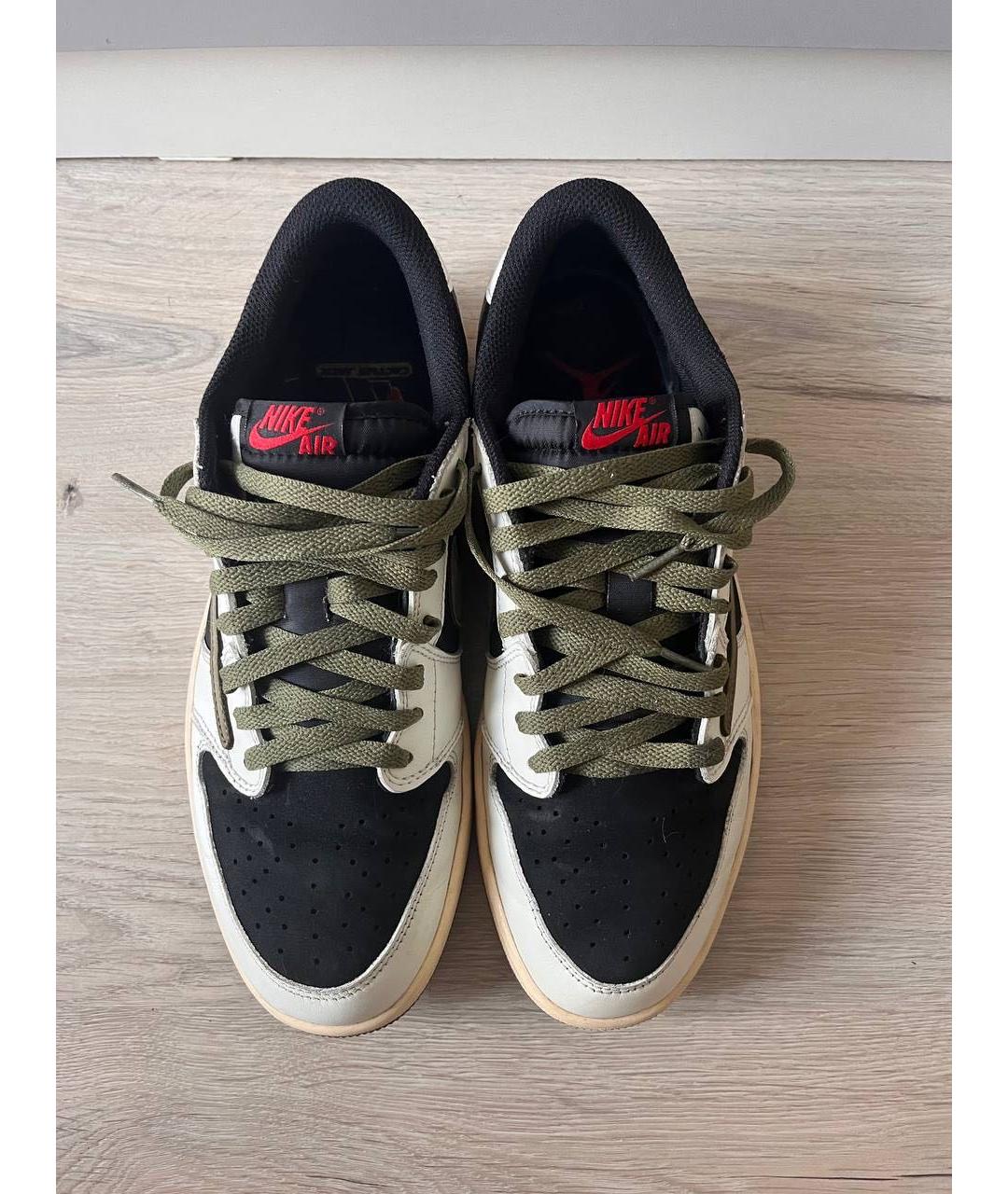 CACTUS JACK BY TRAVIS SCOTT Коричневые нубуковые низкие кроссовки / кеды, фото 2