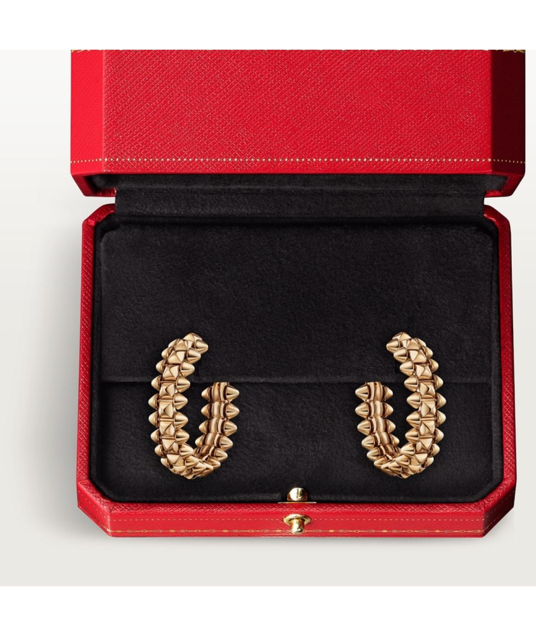 CARTIER Золотые серьги из желтого золота, фото 6
