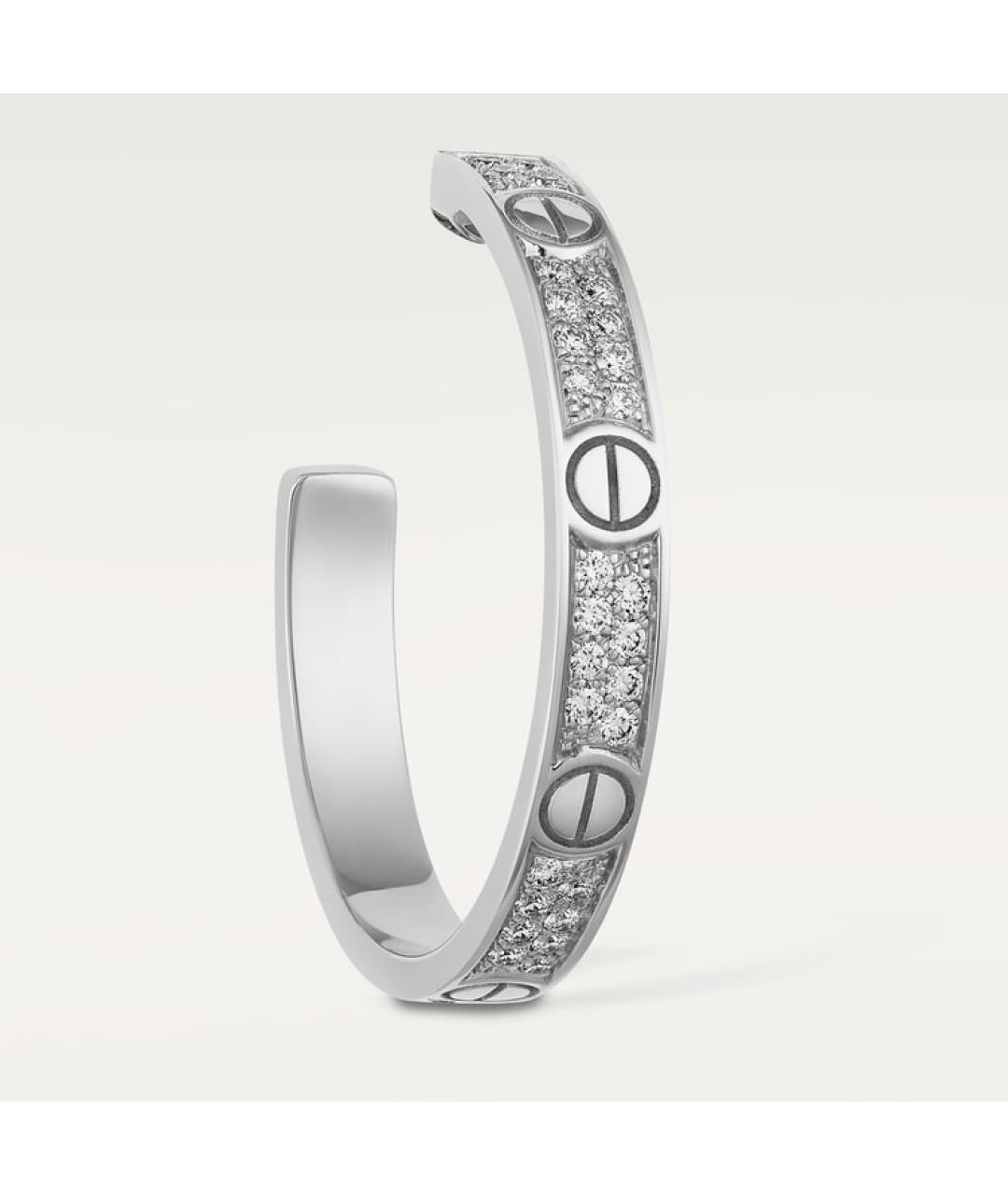 CARTIER Серьги из белого золота, фото 2