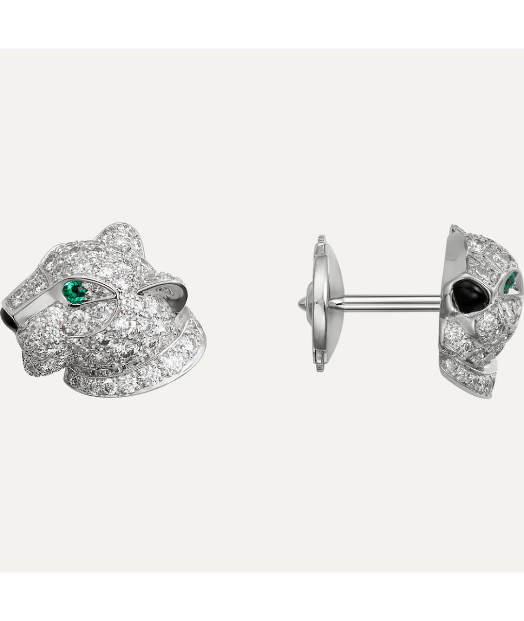CARTIER Серьги из белого золота, фото 2