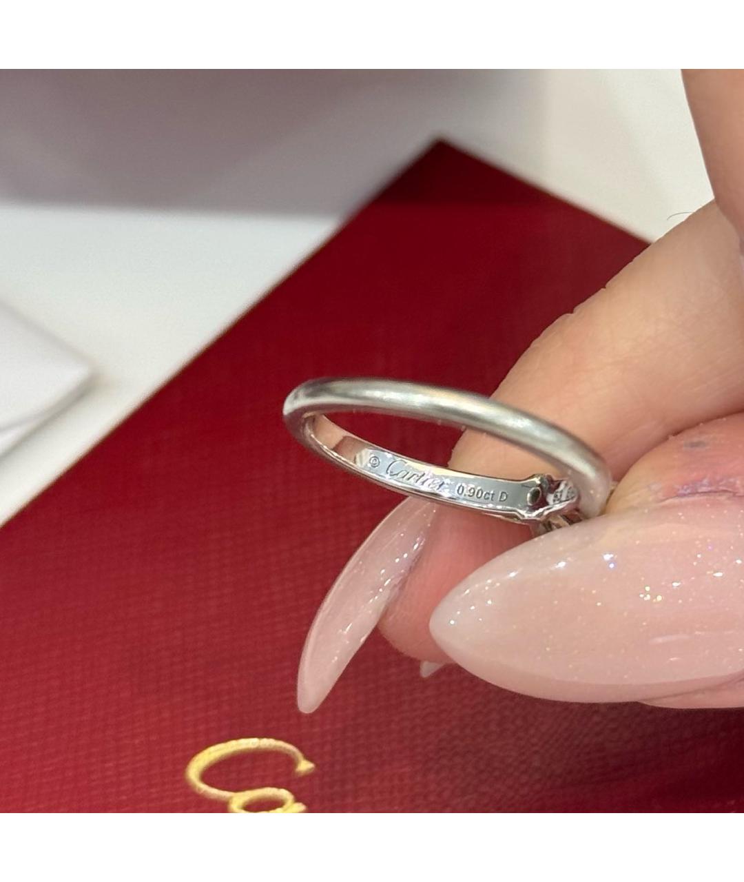 CARTIER Кольцо из белого золота, фото 4