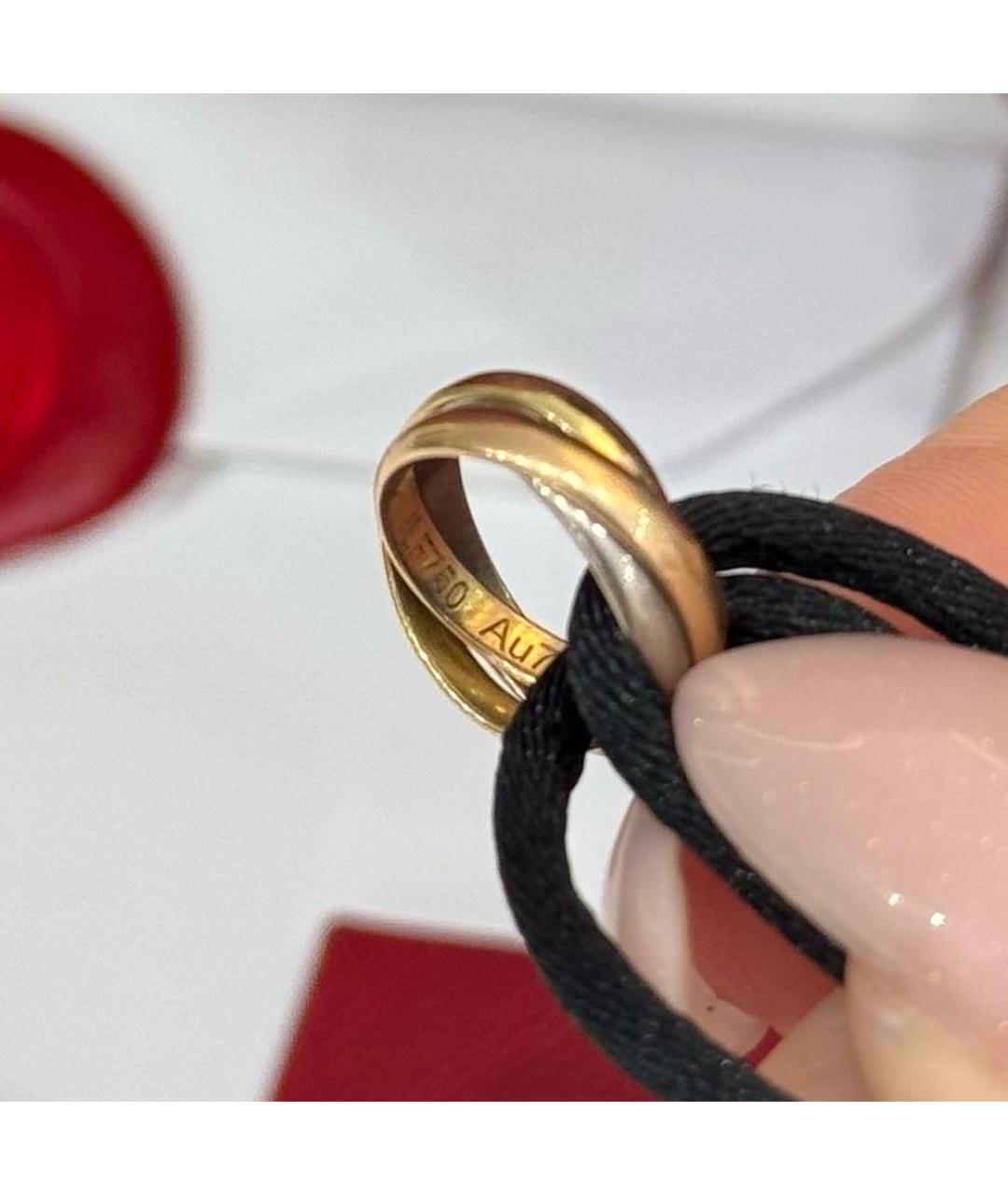 CARTIER Черный браслет из желтого золота, фото 3
