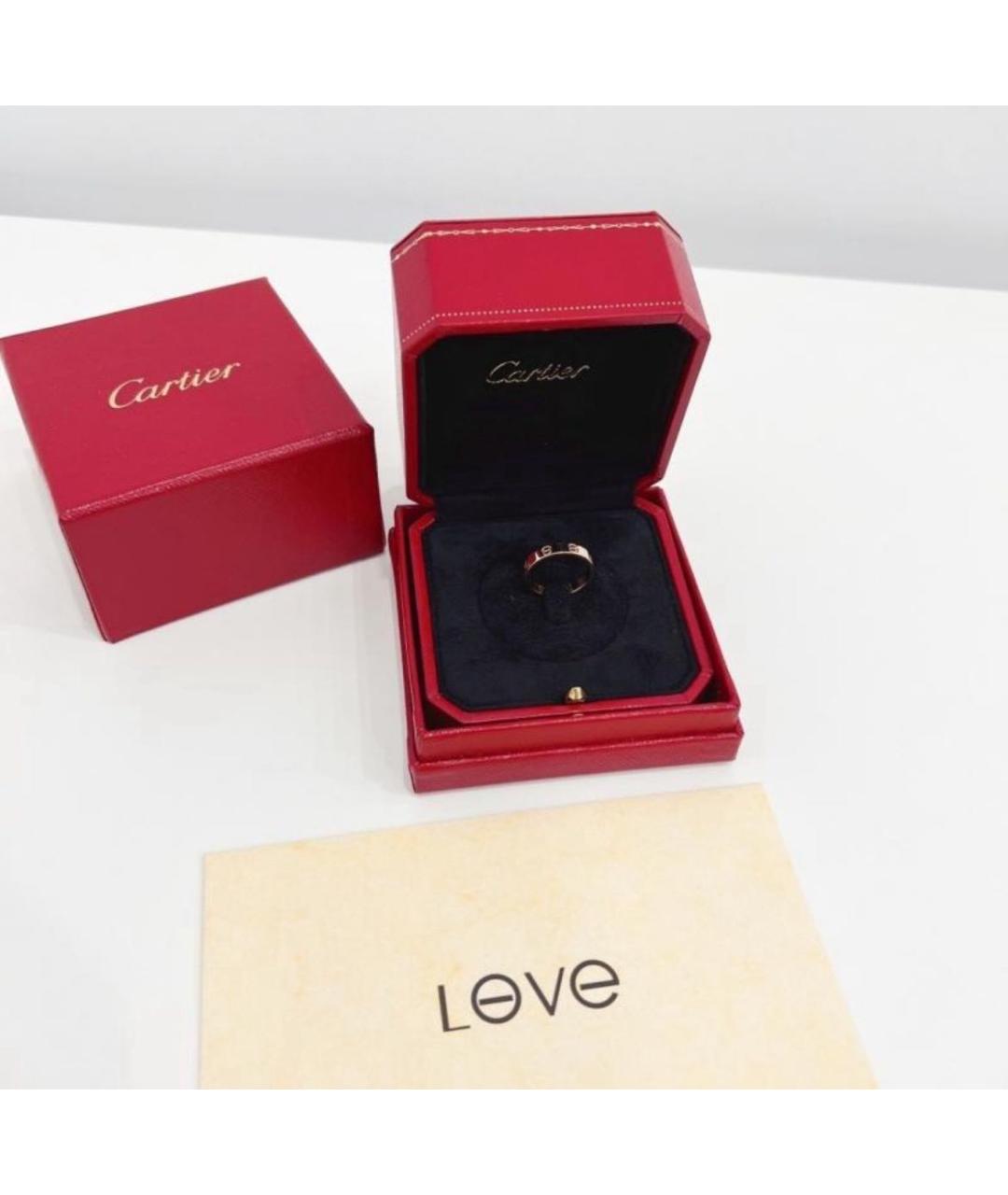 CARTIER Золотое кольцо из розового золота, фото 5
