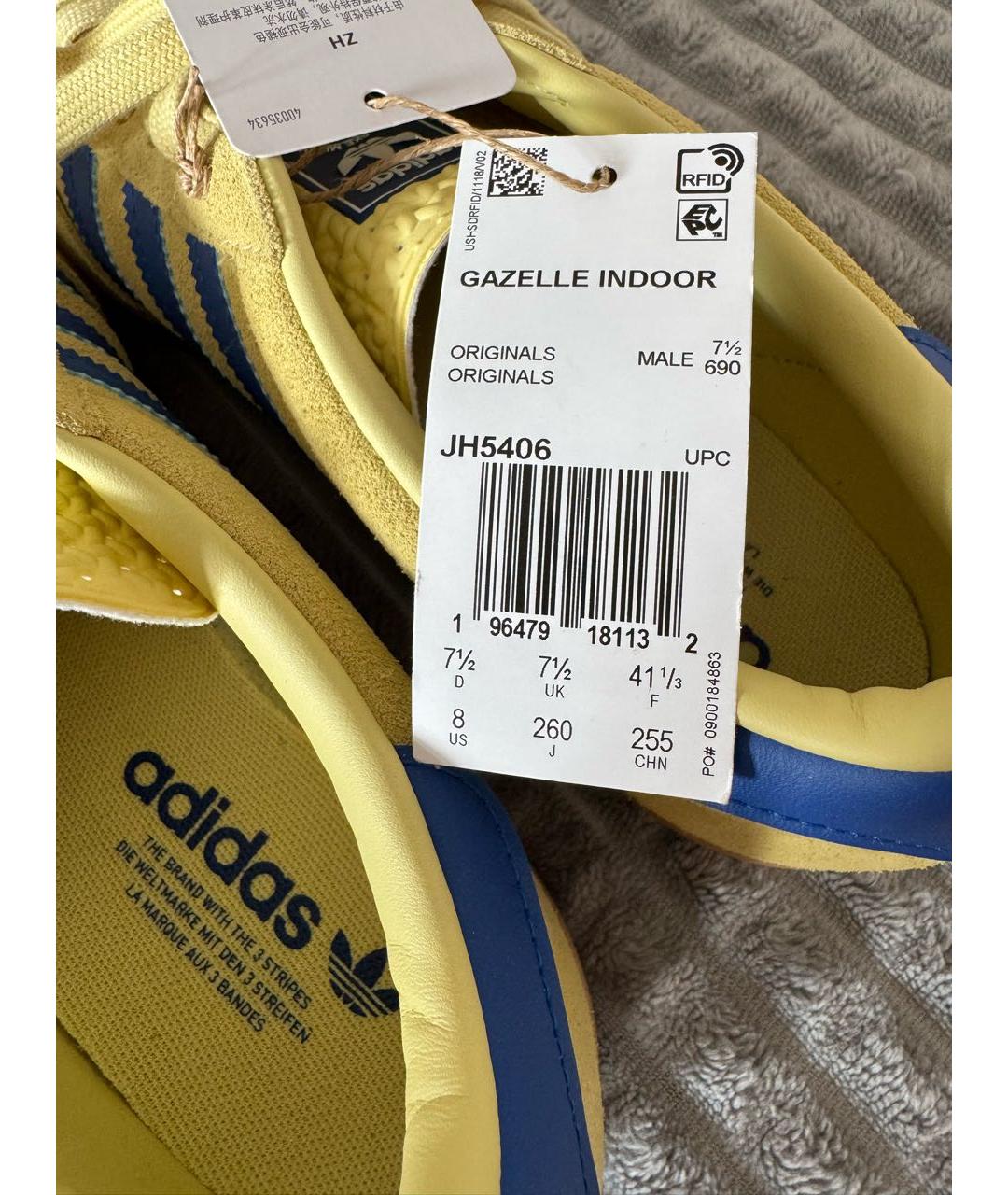 ADIDAS Замшевые низкие кроссовки / кеды, фото 5