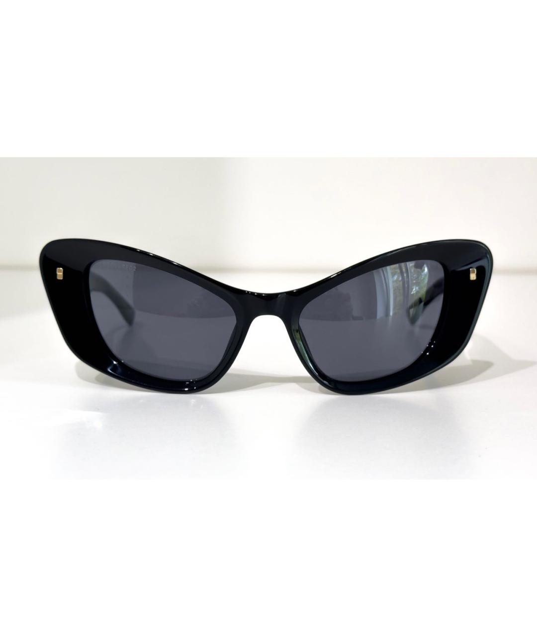 DSQUARED2 Черные пластиковые солнцезащитные очки, фото 2