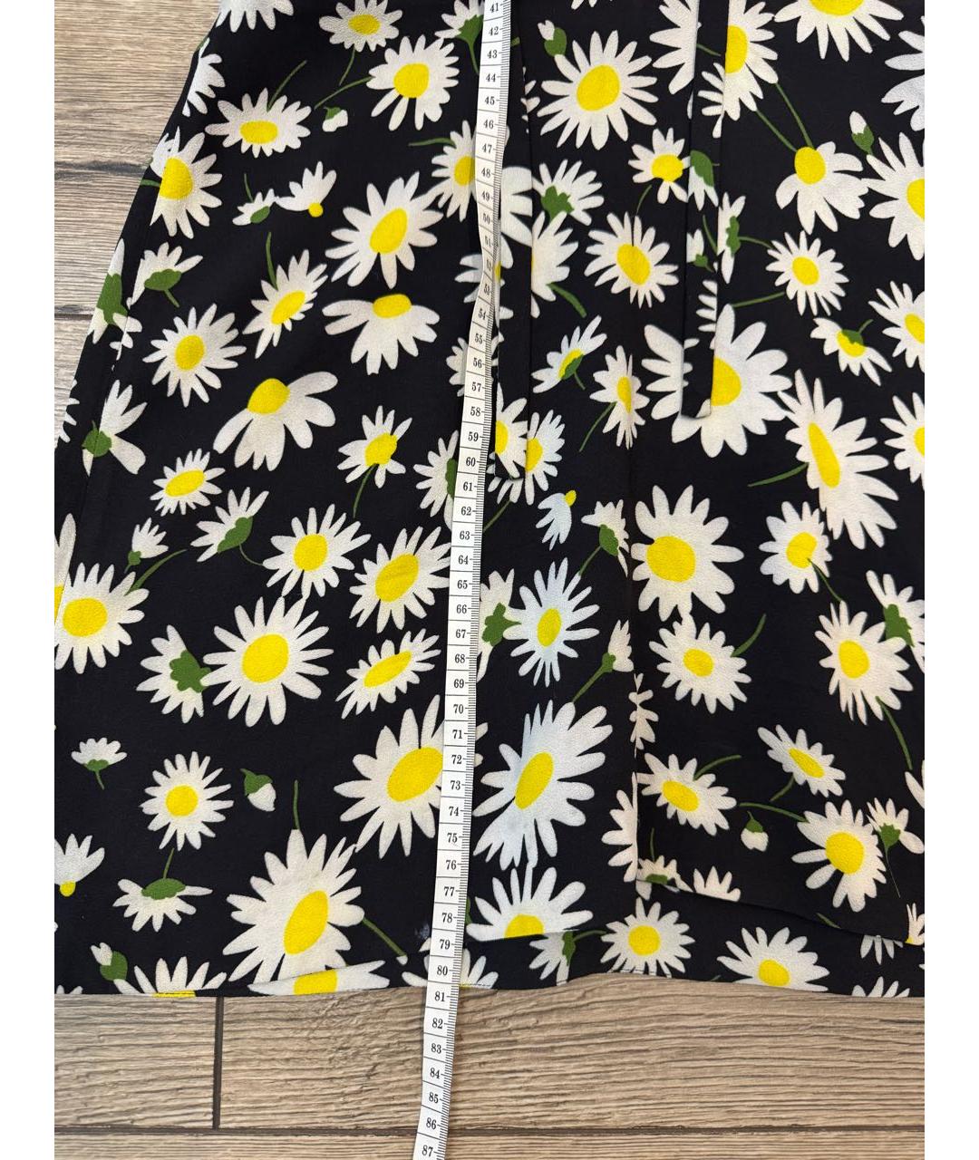 SAINT LAURENT Мульти вискозное повседневное платье, фото 8