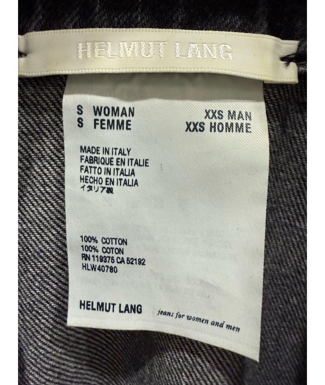 HELMUT LANG Серое деним повседневное платье, фото 3