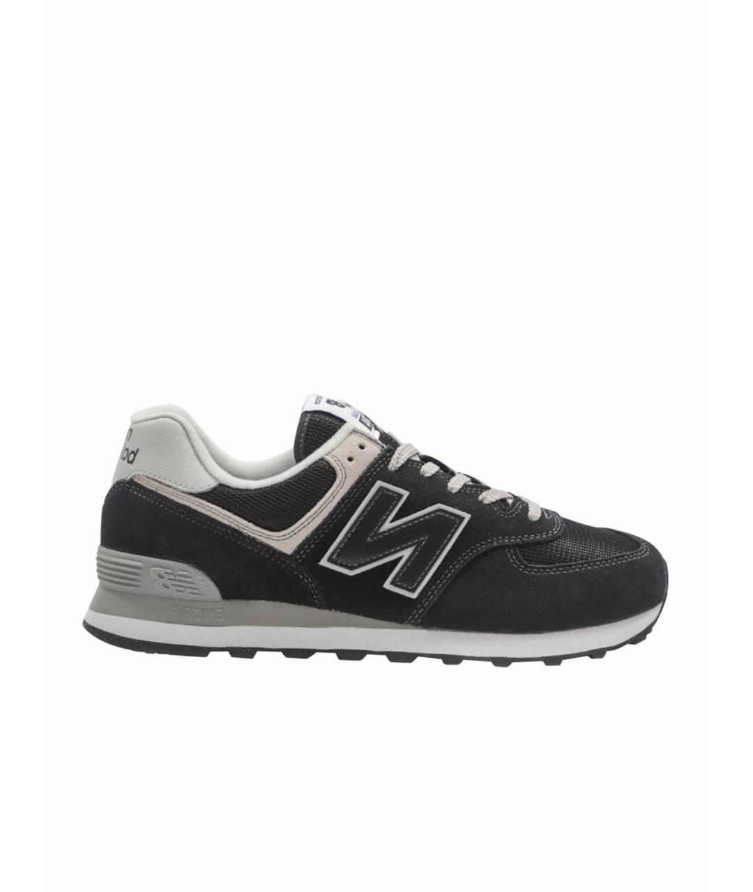 NEW BALANCE Черные низкие кроссовки / кеды, фото 1