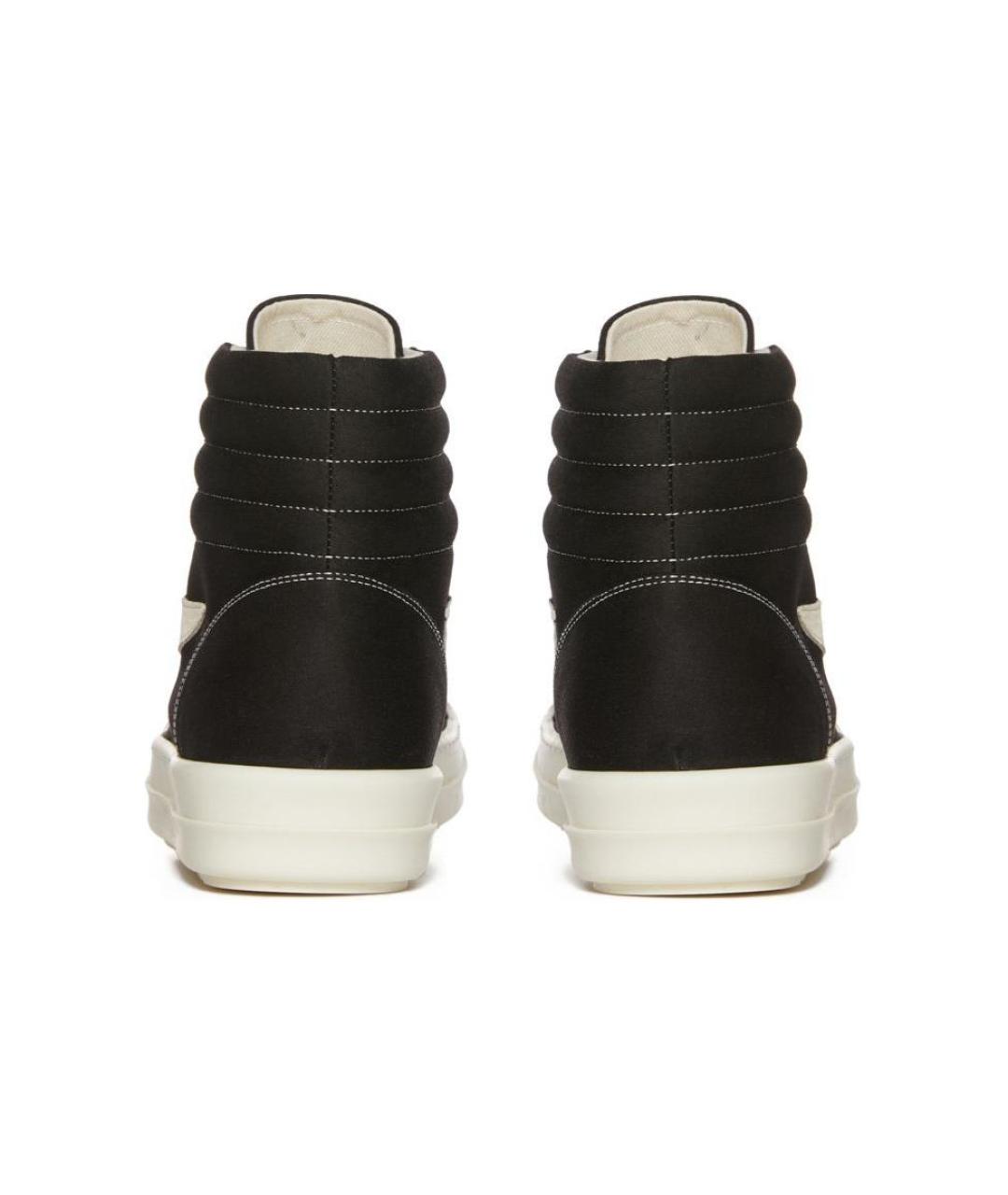 RICK OWENS DRKSHDW Черные высокие кроссовки / кеды, фото 4