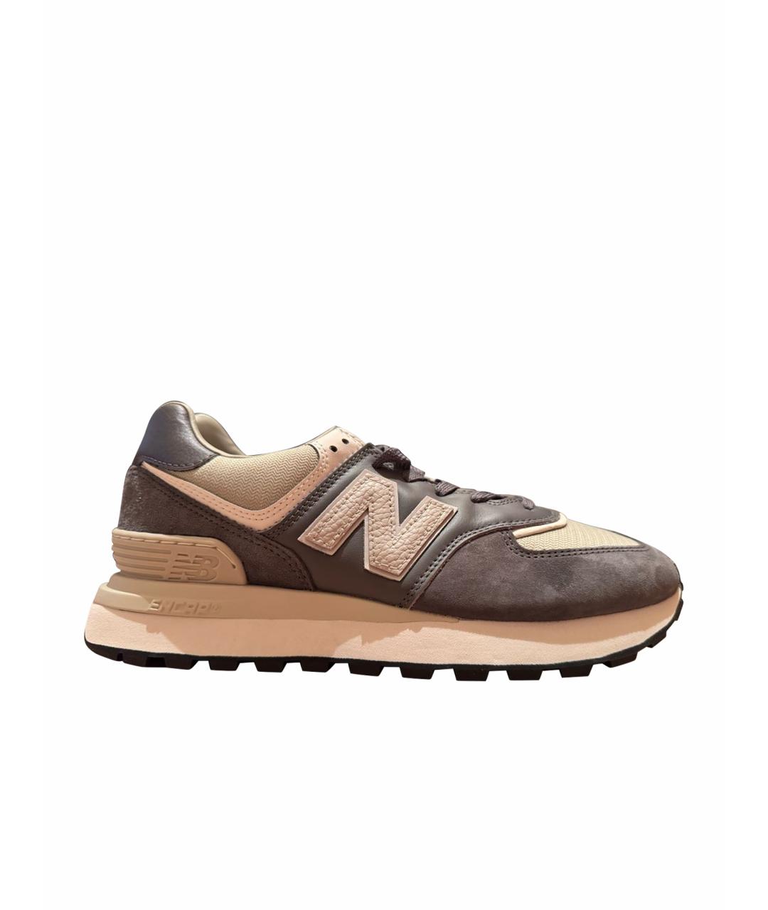 NEW BALANCE Антрацитовые низкие кроссовки / кеды, фото 1