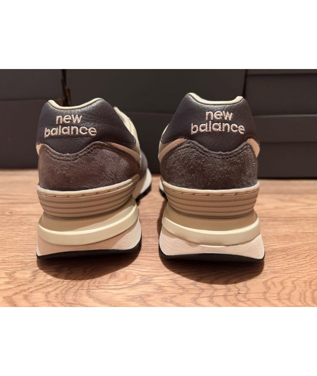 NEW BALANCE Антрацитовые низкие кроссовки / кеды, фото 4